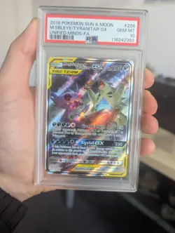 Pokemon Unified Minds Mega Sableye & Tyranitar GX 226/236 PSA 10 GEM MINT - Image 2