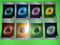Pokemon 151 Energy Bundle Prize Pack Energy Cosmos Holo Play Stamp Master Set - Image 1