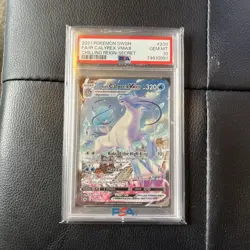 ICE RIDER CALYREX VMAX 2021 Pokemon #203/198 PSA 10 GEM-MINT Chilling Reign Sec. - Image 1
