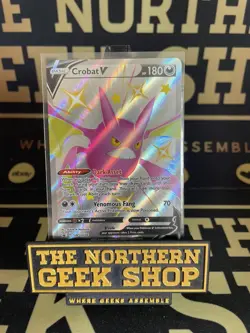 Pokemon TCG Crobat V Sword & Shield SWSH098 Holo Promo Promo - Image 1