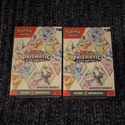Pokemon Prismatic Evolutions Booster Bundle Box - 2 Boxes - TCG English - Image 1