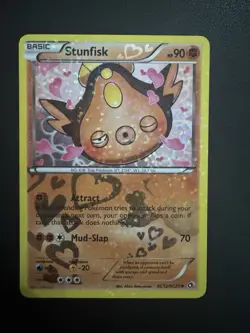 POKEMON TCG STUNFISK RC12/RC25 B&W LEGENDARY COLLECTIONS UNCOMMON!! - Image 1