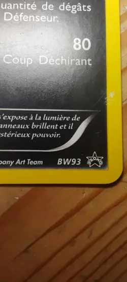 Umbreon Noctali BW93 Black & White Promo Holo Pokemon TCG FR 🇫🇷 Ex - Image 5