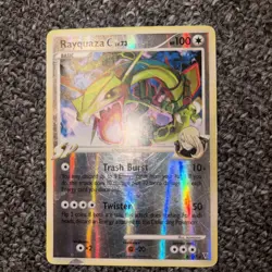 Pokemon TCG Rayquaza C Lv.73 8/147 Reverse Holo Supreme Victors 2009 HP - Image 1
