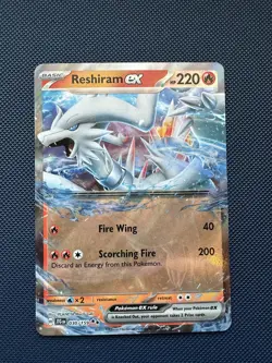 Pokemon TCG Reshiram EX 030/159 – Journey Together – Double Rare – Near Mint - Image 1
