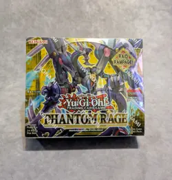 SEALED Yu-Gi-Oh! 1st Edition Phantom Rage Booster Box - Image 1