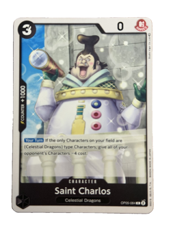 New: One Piece CCG Saint Charlos OP05-084 Awakening of the New Era Regular C - Image 1
