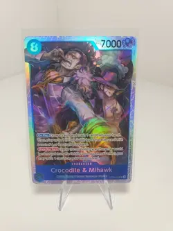 CROCODILE & MIHAWK - One Piece ST25-003 - SR Super Rare - Starter Deck 25 - Image 1