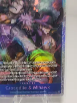 CROCODILE & MIHAWK - One Piece ST25-003 - SR Super Rare - Starter Deck 25 - Image 3