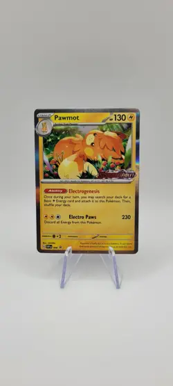 Pokemon TCG: Pawmot SVP006 Black Star Promo Pre-release Card NM - Image 1
