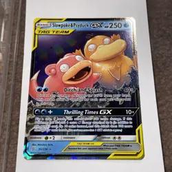 Slowpoke & Psyduck GX 35/236 Rare Holo Pokemon Card - Image 1