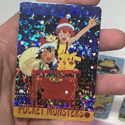 Pokemon Pocket Monsters Vending Prism Holo Foil Rare Card LOT Pikachu MEW Dragon - Image 3
