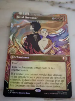 Fated Firepower FOIL Alternate Art 0341 Avatar MtG Magic The Gathering NM/Mint - Image 1