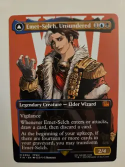 MTG Final Fantasy Emet-Selch, Unsundered Borderless #394 - Image 1