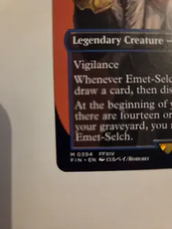 MTG Final Fantasy Emet-Selch, Unsundered Borderless #394 - Image 2