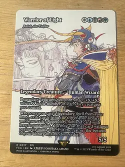 MTG FINAL FANTASY: Warrior of Light - Jodah, the Unifier Showcase (0017) NM - Image 1