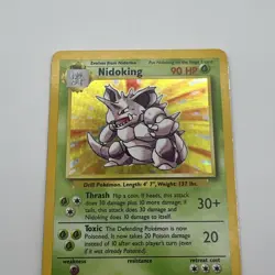Pokemon Card - Nidoking 11/102 Base Set Rare Holo WOTC 1999 VINTAGE - LP - Image 3