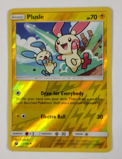 Plusle 53/168 Reverse Holo Celestial Storm Pokemon Card LP - Image 1