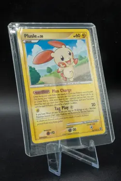 Plusle Secret Wonders Rare Pokemon TCG 36/132 Diamond & Pearl Light Play LP + - Image 5