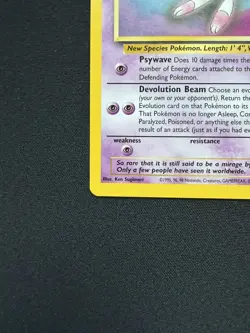Pokemon TCG - Mew-8 Promo Wizards Black Star Promos Near Mint - Image 4