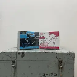 Pokemon Black Bolt and White Flare Pokemon Center ETB Sealed Elite Trainer Box - Image 1