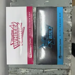 Pokemon Black Bolt and White Flare Pokemon Center ETB Sealed Elite Trainer Box - Image 4