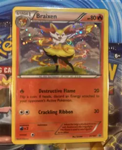 Pokemon TCG XY Evolutions 3 Booster Packs Blister Braixen Promo Coin SEALED - Image 2