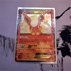 Pokemon TCG Flareon EX RC6/RC32 Generations Radiant Collection Holo Ultra Rare - Image 1
