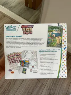 Pokemon TCG Scarlet & Violet 151 Pokemon Center Elite Trainer Box Sealed - Image 5