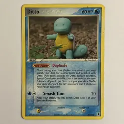 Pokemon TCG Delta Species Ditto Squirtle 40/113 Non Holo MP Single! - Image 1