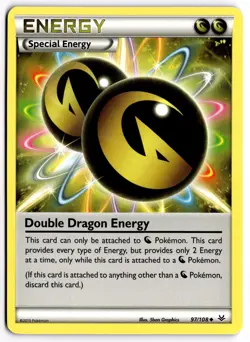 Pokemon TCG Double Dragon Energy 97/108 XY Roaring Skies Regular - Image 1