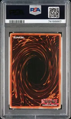 2004 YU-GI-Oh! Master Collection Volume 1 EN004 Thousand-Eyes Restrict - PSA 9 - Image 2