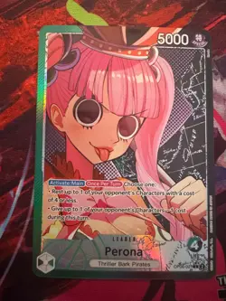 One Piece Perona OP06-021 Alt Art Leader Wings of the Captain English - Image 1