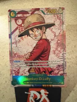Bandai Monkey.D.Luffy OP13-118 Carrying on His Will SEC Alt Art - Image 1