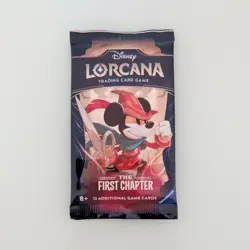 🌟 1 x THE FIRST CHAPTER MICKEY Lorcana Booster Pack Disney TCG NEW SEALED 🌟 - Image 1