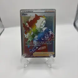 Piers 078/073 Champions Path NM Secret Rainbow Rare Full Art Pokemon Card - Image 1