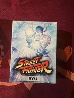 Dragon Shield "Street Fighter Ryu " Card Sleeves, Standard Size, 100ct. Jasco - Image 1