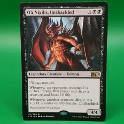 MTG Ob Nixilis, Unshackled Magic 2015 110/269 Regular Rare - Image 1