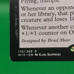 MTG Ob Nixilis, Unshackled Magic 2015 110/269 Regular Rare - Image 3