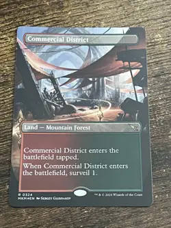 Commercial District (Borderless Foil)- Murders at Karlov Manor (MKM) EN R 0324 - Image 1