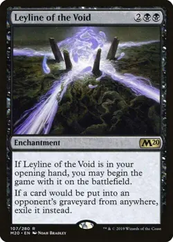 Magic The Gathering MTG LEYLINE OF THE VOID Core Set 2020 NM Near Mint - Image 1
