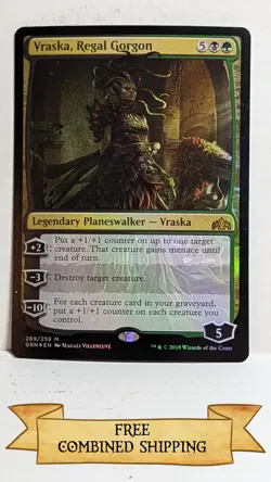 Vraska, Regal Gorgon Guilds of Ravnica Foil - Image 1