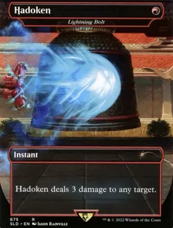 Street Fighter X Secret Lair Non Foil Edition MTG SLD Hadouken Ryu Chun-Li Magic - Image 5