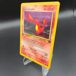 Charmander 50/82 (1st Edition) Pokemon Card - Team Rocket - LP - Image 2