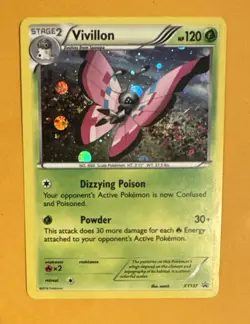 Vivillon - XY137 - Pokemon XY Promo Cosmos Holo - Image 1
