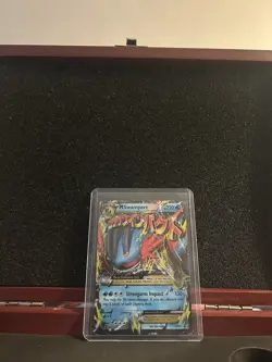 Pokemon MEGA M Swampert EX Ultra Rare XY87 Black Star Promo Holo TCG Card - Image 1