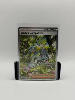 2025 Pokemon Mega Evolution Wally's Compassion Special Illustration Rare 186/132 - Image 1