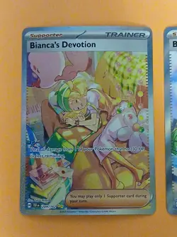 Pokemon Temporal Forces Bianca's Devotion 209/162 Special Illustration Rare - Image 2