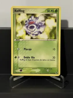 Spanish Pokemon EX Ruby And Sapphire Koffing - Image 1