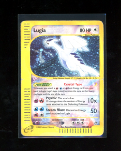 2003 Aquapolis Crystal Lugia Holo Foil 149/147 WOTC Pokemon SECRET RARE - Image 1